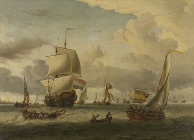 Die Reede von Enkhuizen von Abraham Storck